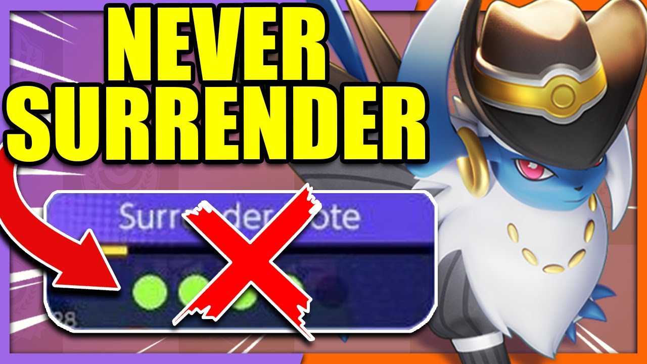 I was STOMPING the Enemy Team but they just DIDN'T SURRENDER | Pokemon Unite