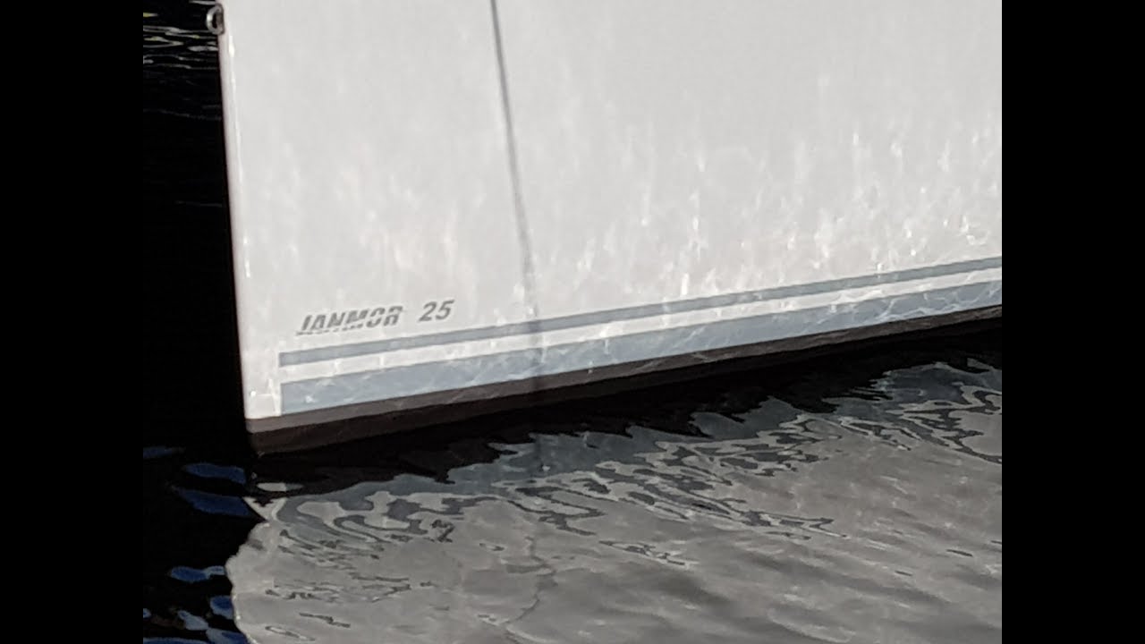 Обзор парусной яхты JANMOR 25 (экстерьер)