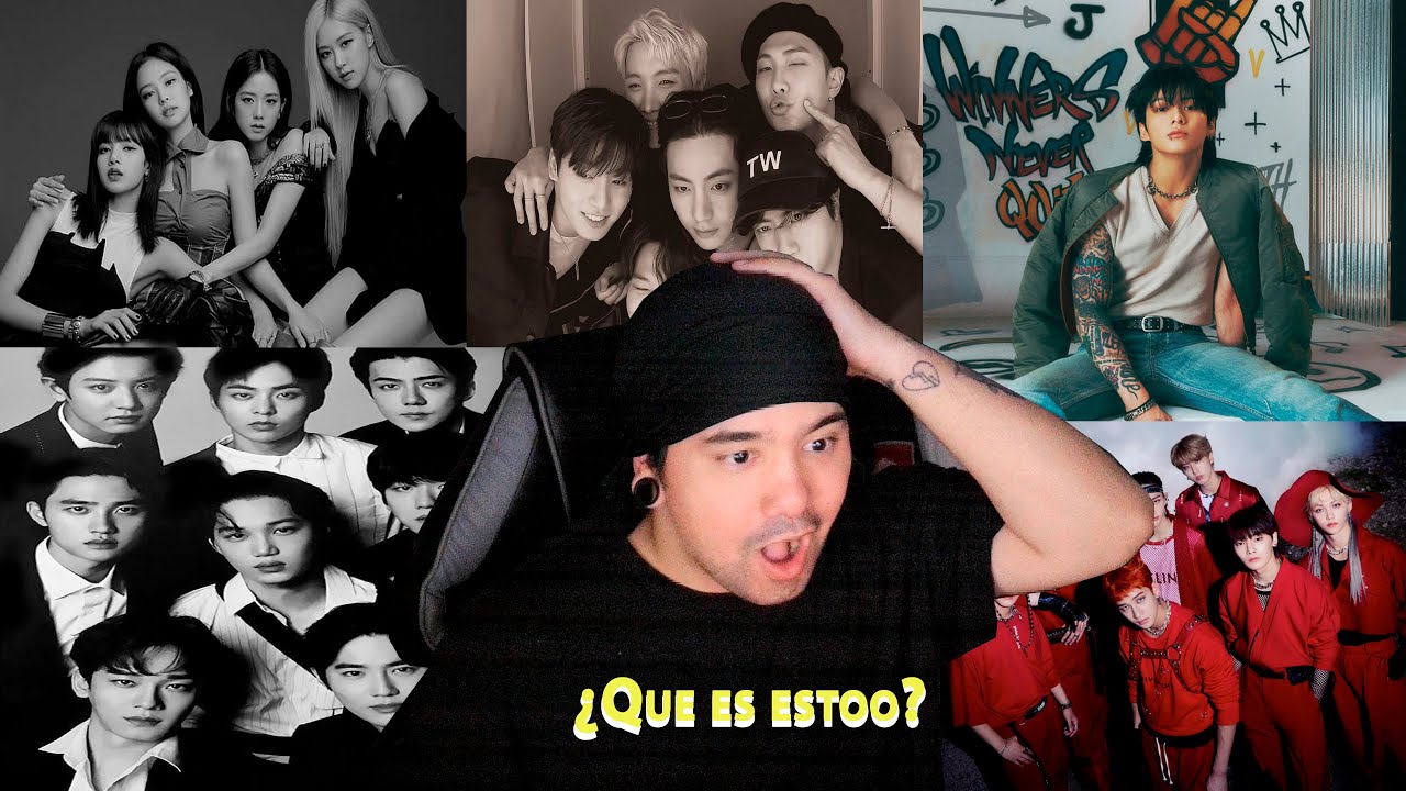 Reaccionando a Kpop por primera vez