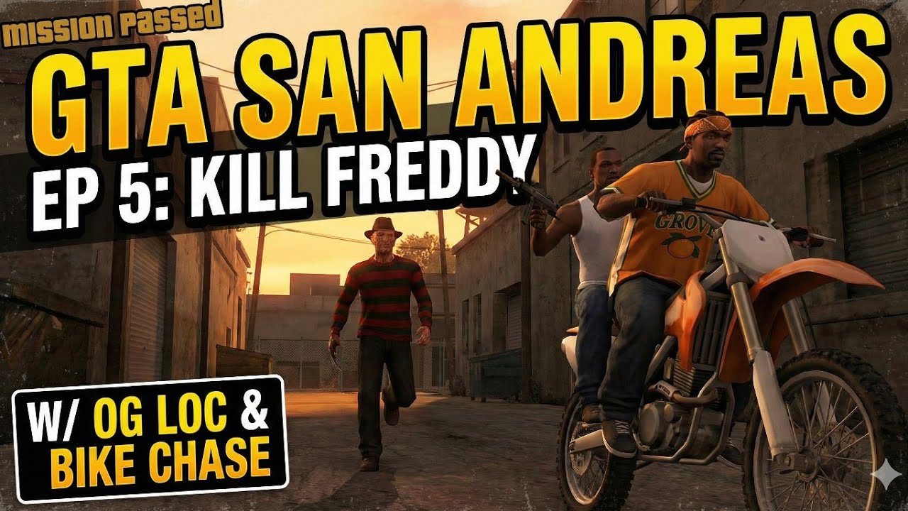 Cj and og loc kill Freddy | GTA San Andreas | Ep5 #gta