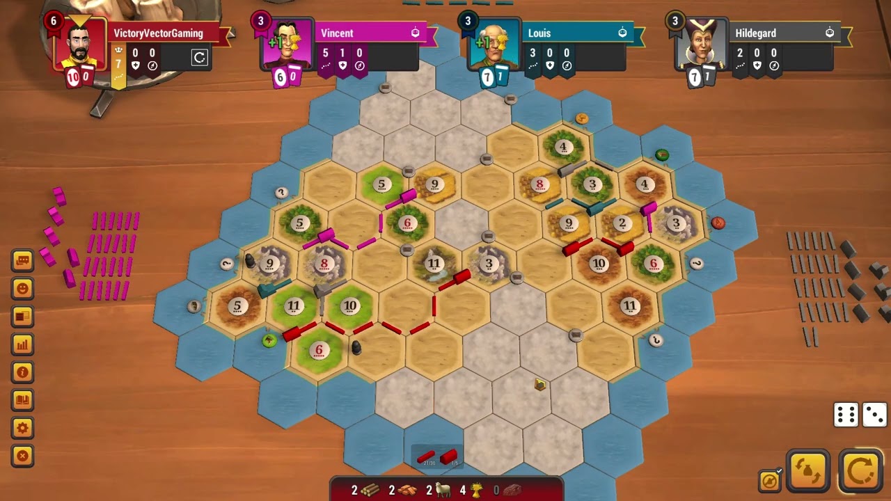 Treasure Rush With Longest Road Battle | Ep 06 | Catan (Seafarers) | Oases | 4 Players