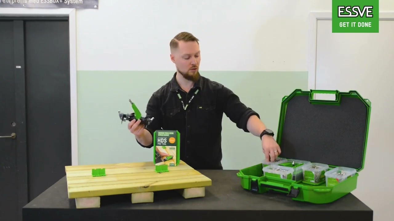 Instruktionsvideo för dolt trallmontage (med Hidden Decking System, HDS)