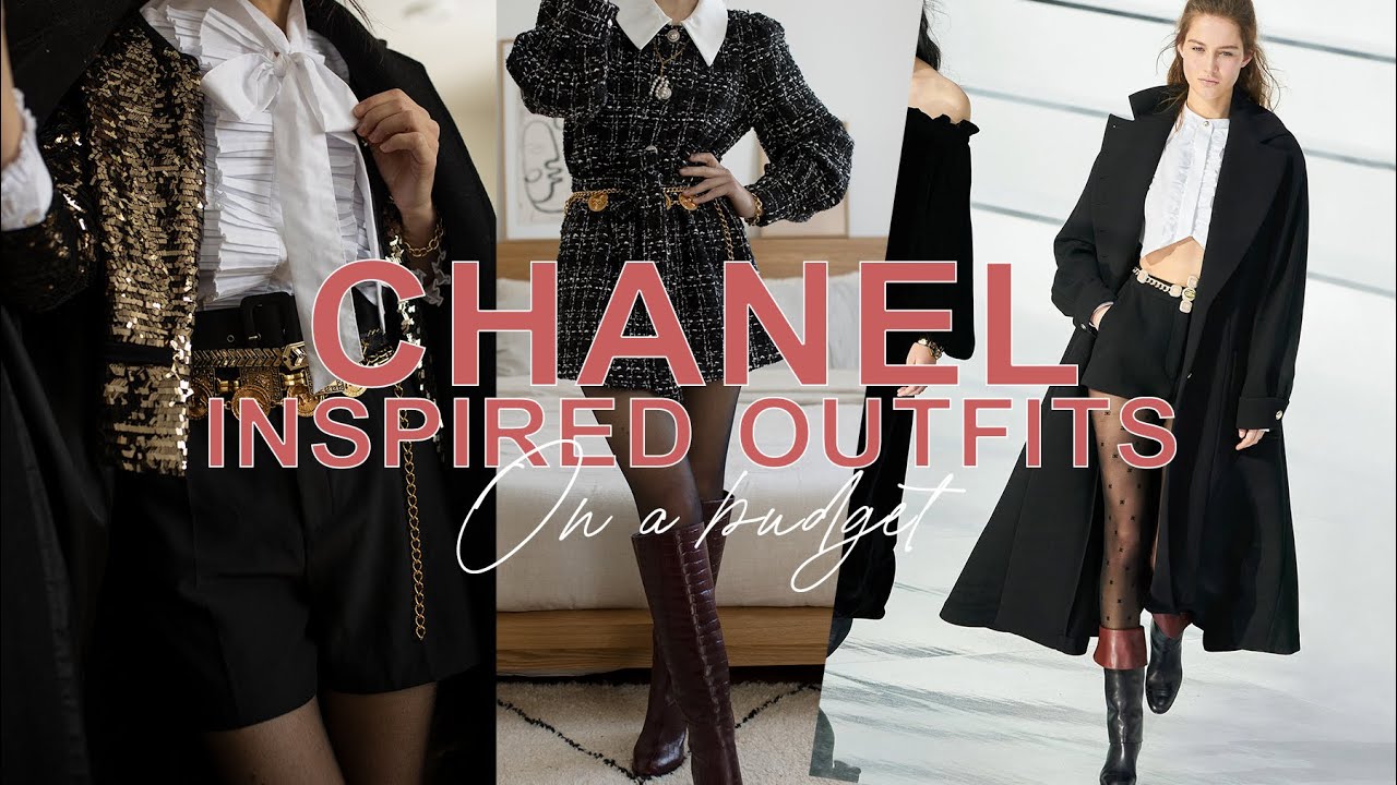 CHANEL Haute Couture Inspired Outfits ON A BUDGET Spring 2021 | Le Temps d'un Café #chanel