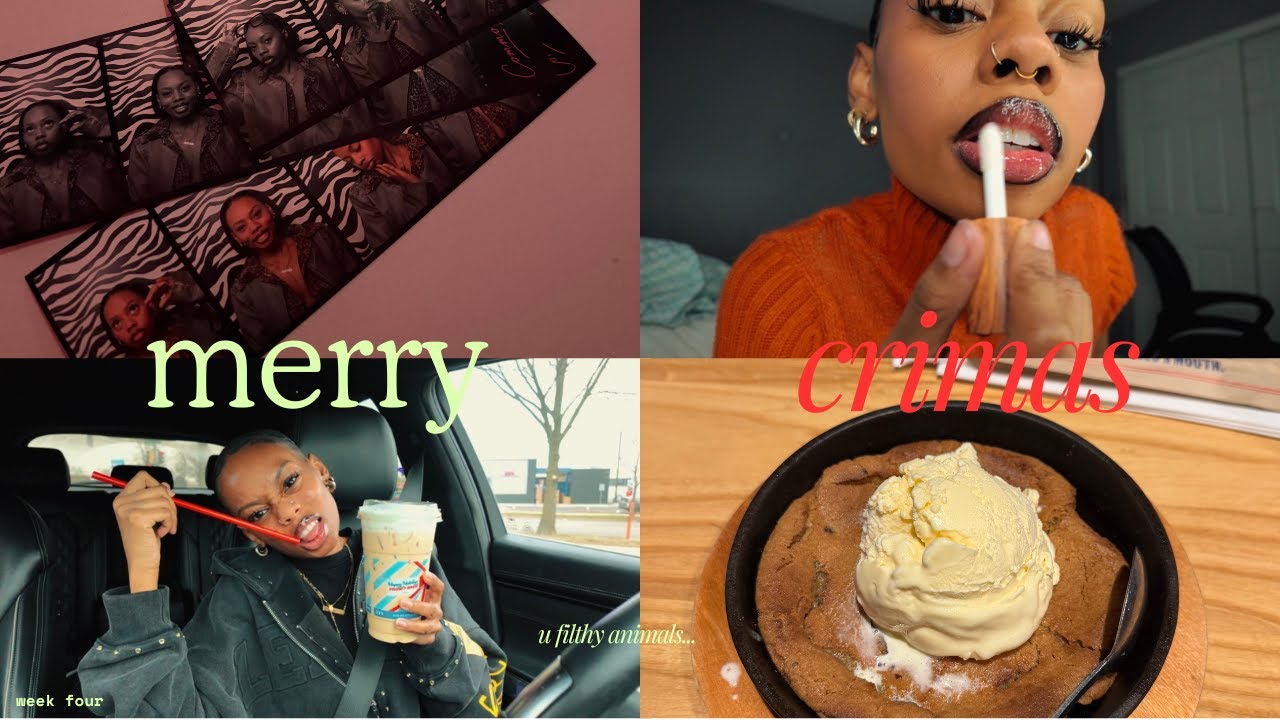 vlogmas week four 🎄⋆✰⋆ : merry crimas u filthy animals ! 🎅🏾 ⋆｡°⋆✰⋆