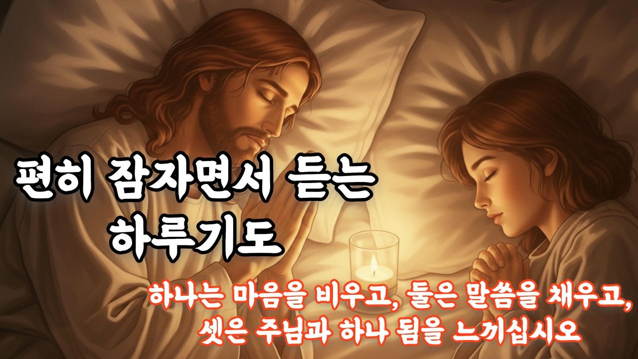 편히 잠자면서 듣는 하루기도