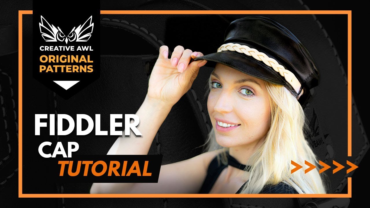 Leather Fiddler Cap DIY