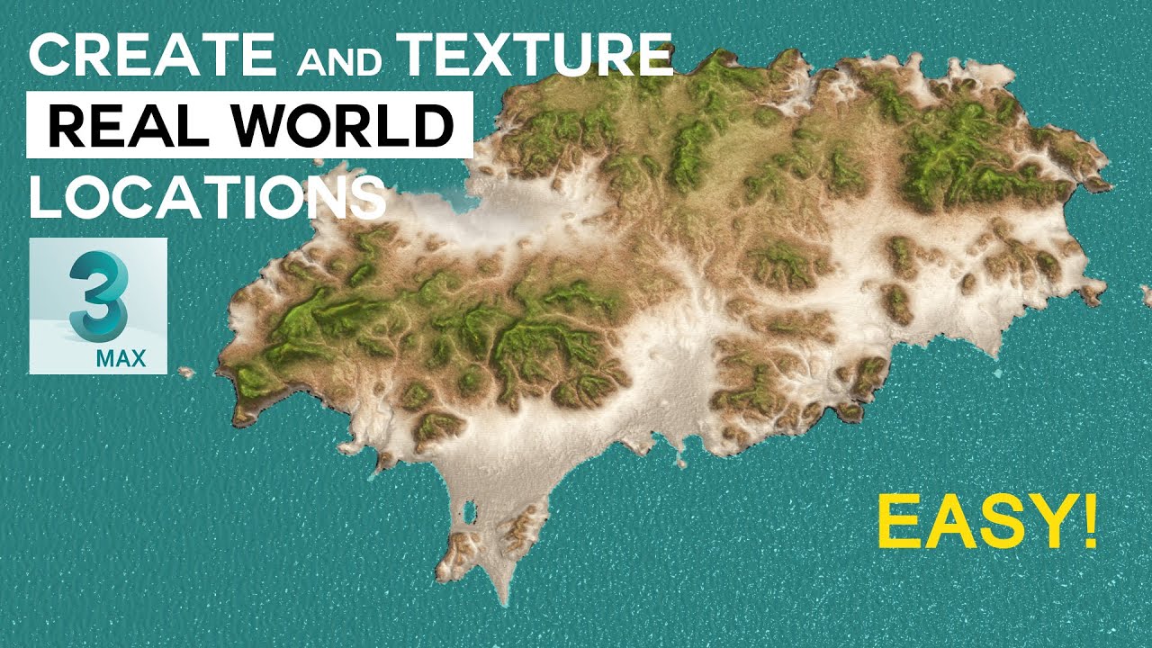 How to Create and Texture Real World Locations (Terrain)