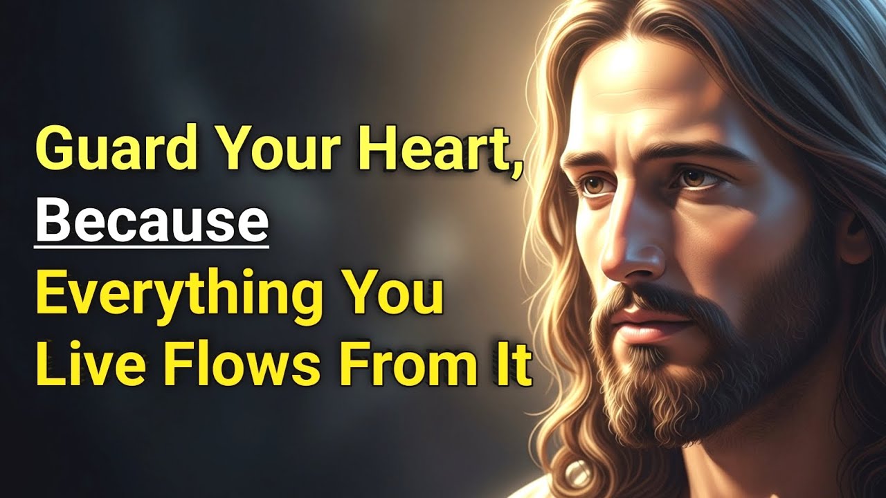 God Says: Guard Your Heart Before Life Hardens It || God message.