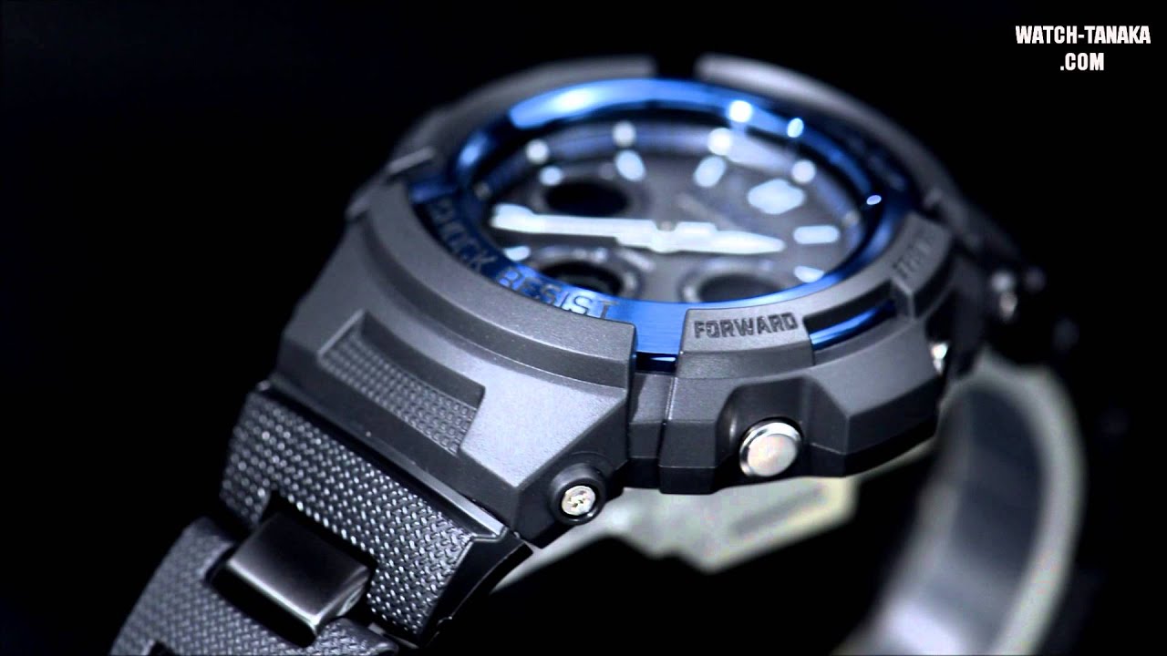 CASIO G-SHOCK BLACK×BLUE AWG-M100BC-2AJF カシオ Gショック ブラック×ブルー