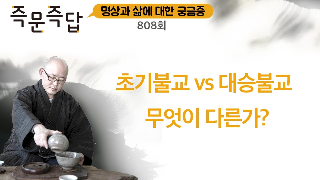 부처님의 진짜 가르침은 무엇인가? 나를 위한 수행 vs 중생을 위한 보살행 l 명상 즉문즉답 808회 ㅣ혜안스님