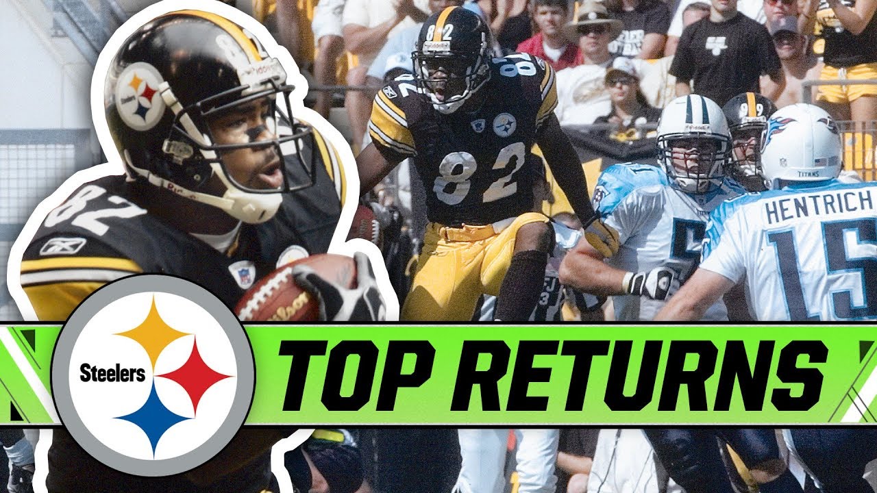 Antwaan Randle El's Top Returns on #TaxDay | Pittsburgh Steelers Highlights