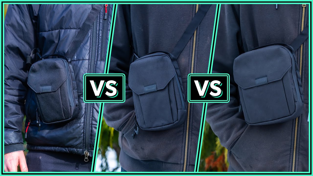WANDRD X1 Crossbody Bag Small Vs Medium Vs Large Comparison