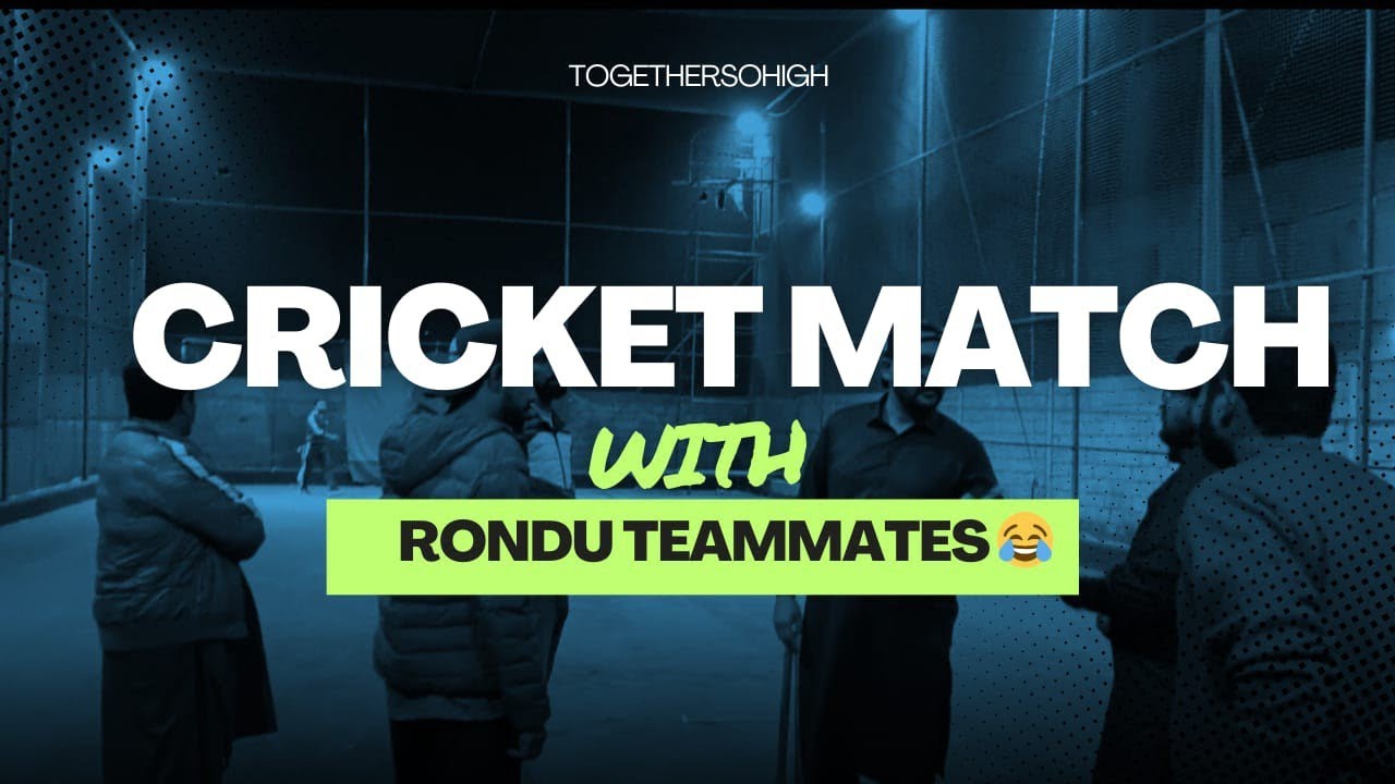 Indoor cricket with rondu teammates 😂 | by togethersohigh | indoor cricket fun