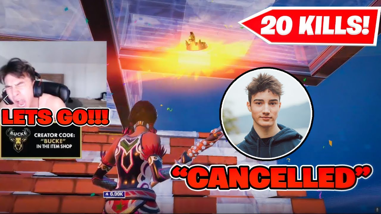 Bucke DROPPED A 20 KILL WIN after Getting CANCELLED! *INTENSE*