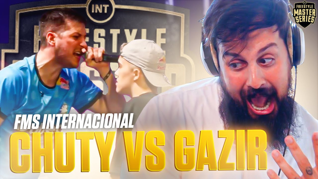 BATALLA de TITANES | REACCION a CHUTY vs. GAZIR - FMS INTERNACIONAL 2023
