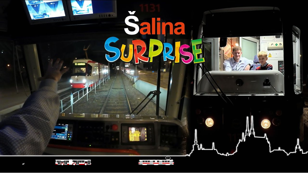 Šalina Surprise: Jízda, která skončí velkým překvapením 🚋 Cab view tram Brno