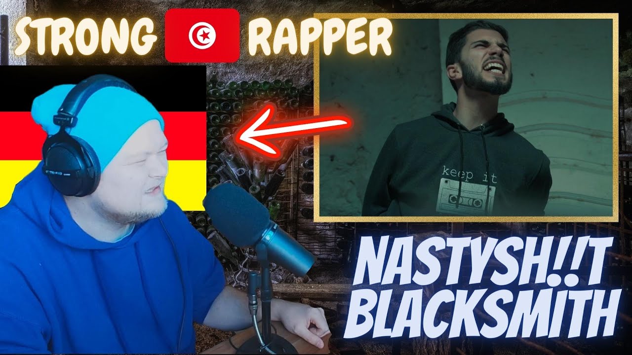HE DOMINATES THE BEAT | 🇹🇳 Nastysh!!t - Blacksmith | German rapper reacts