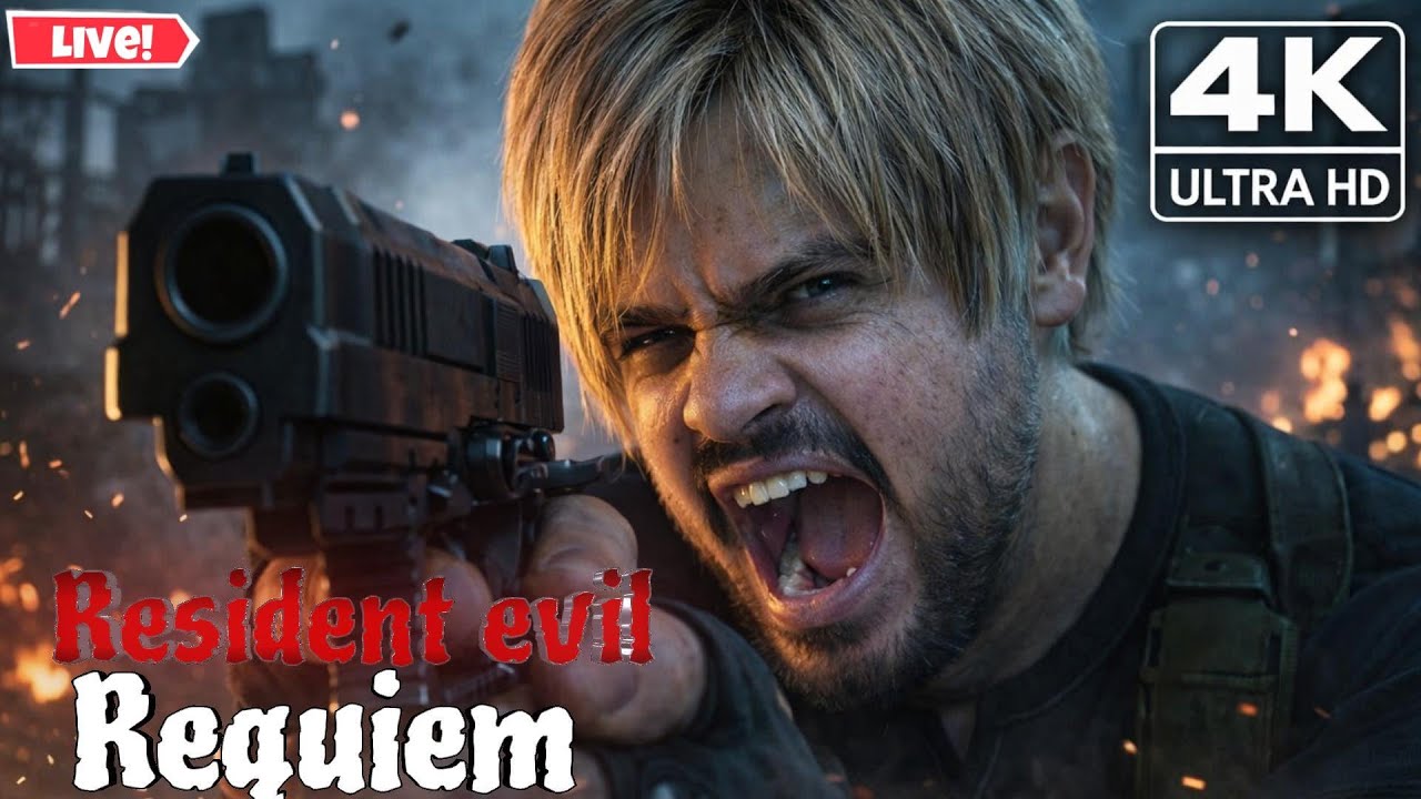 🔴 RESIDENT EVIL 9 REQUIEM GAMEPLAY | PAPA LEON IS BACK PART - 2 | 4K GRAPHICS