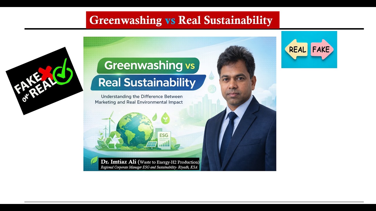 Module 28 - Greenwashing vs Real Sustainability #greenwashing #sustainability #education #esg 