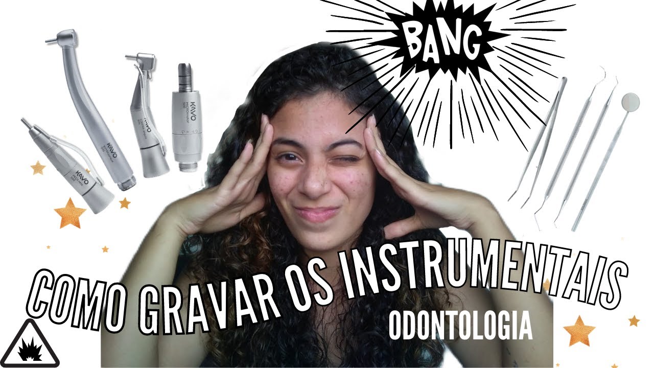 MELHOR FORMA DE APRENDER SOBRE OS INSTRUMENTAIS | COMO DECORAR OS INSTRUMENTAIS ODONTOLÓGICOS.