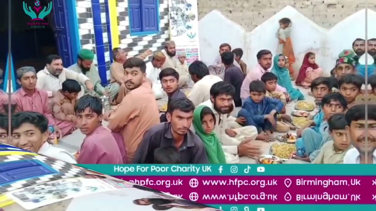 Hope For Poor Charity UK Ramadan Day 14 iftaari @ Jamia Masjid Al Saleeka  Sindh 🇵🇰04/03/26