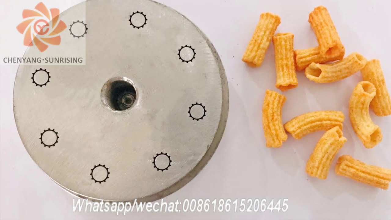 Snack food extruder die shape/Snack making extruder mould