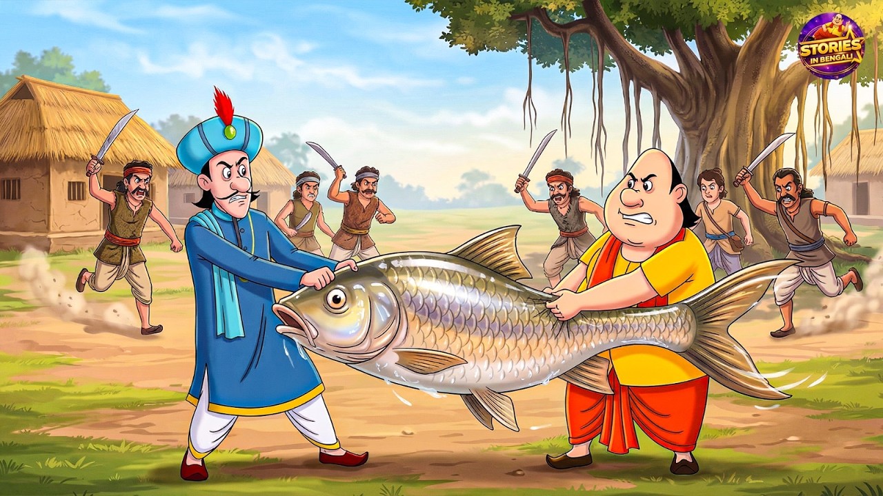 একটি মাছ গোপাল এবং তার সভাসদদের মধ্যে ঝগড়ার সৃষ্টি করে | Fun Gopal | Gopal Bhar | New Episode 2026