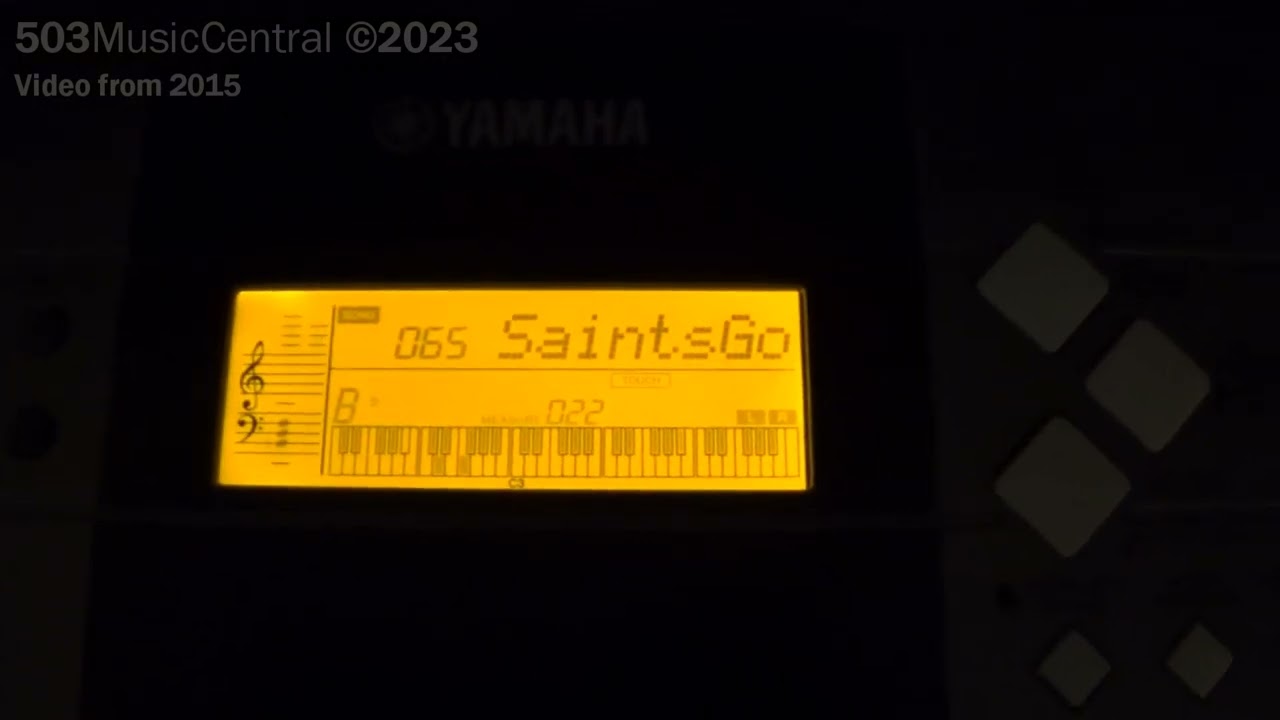 YPT-330: When the Saints Go Marching In (Transposed to C)