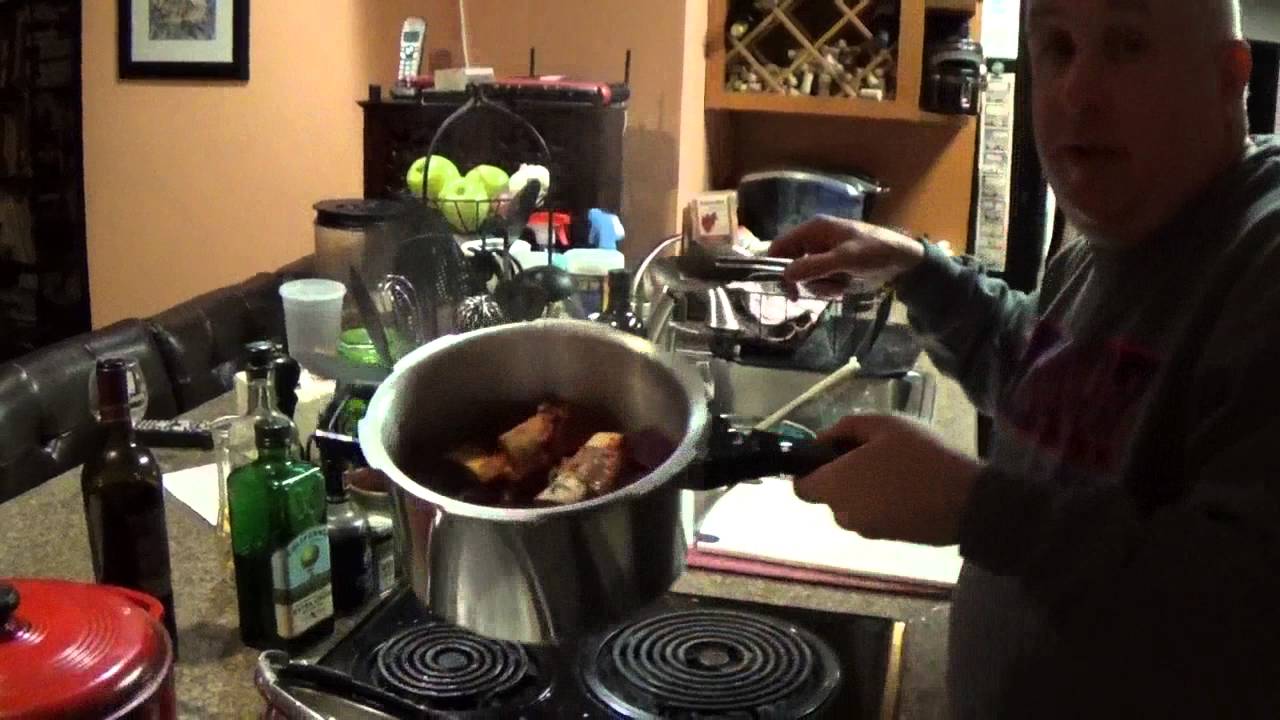 Short Ribs in a Pressure Cooker