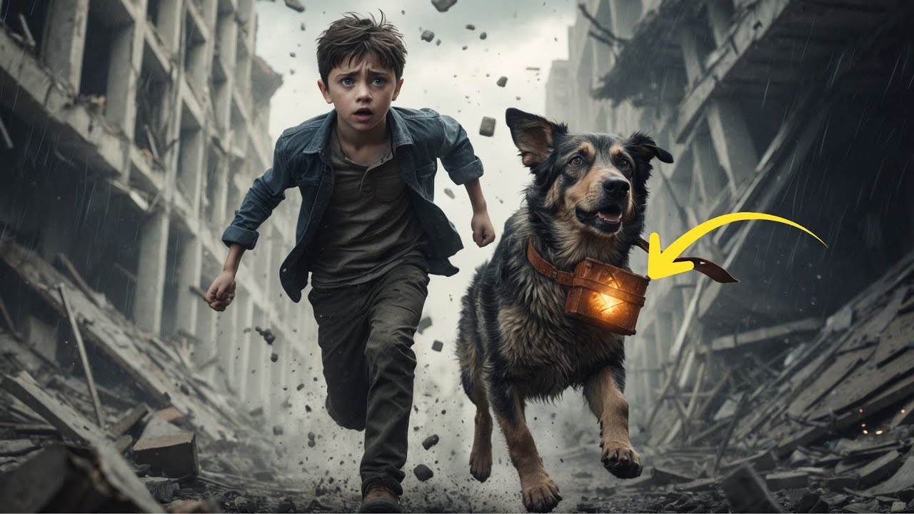 O MENINO ÓRFÃO SALVOU UM CÃO DE RUA — E A RECOMPENSA NA COLEIRA VALIA MILHÕES! 💰