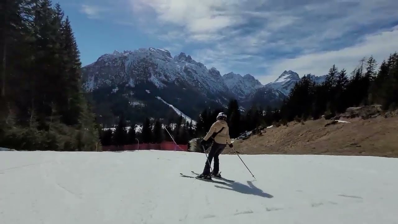 Seggiovia Sappada 2000 Italy Dolomites 2024 Ski