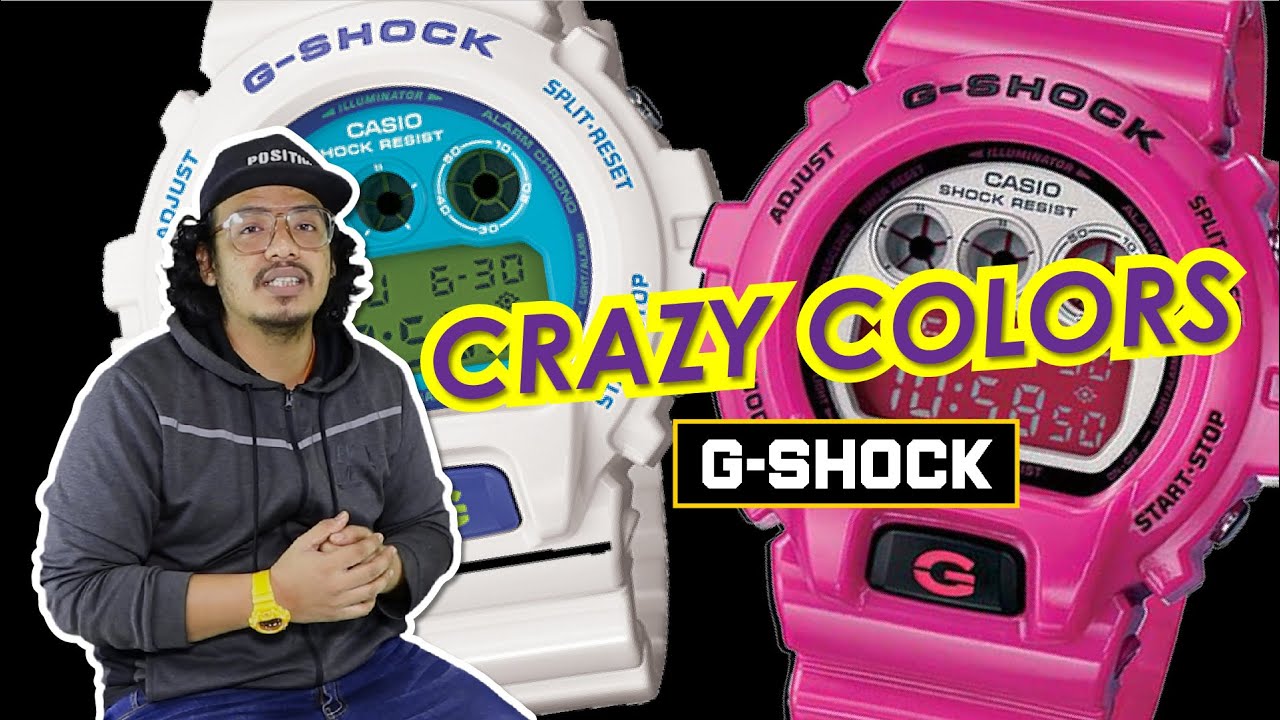 History Of Crazy Colors G-SHOCK DW6900 Series| PART 1 | #BELISPREE