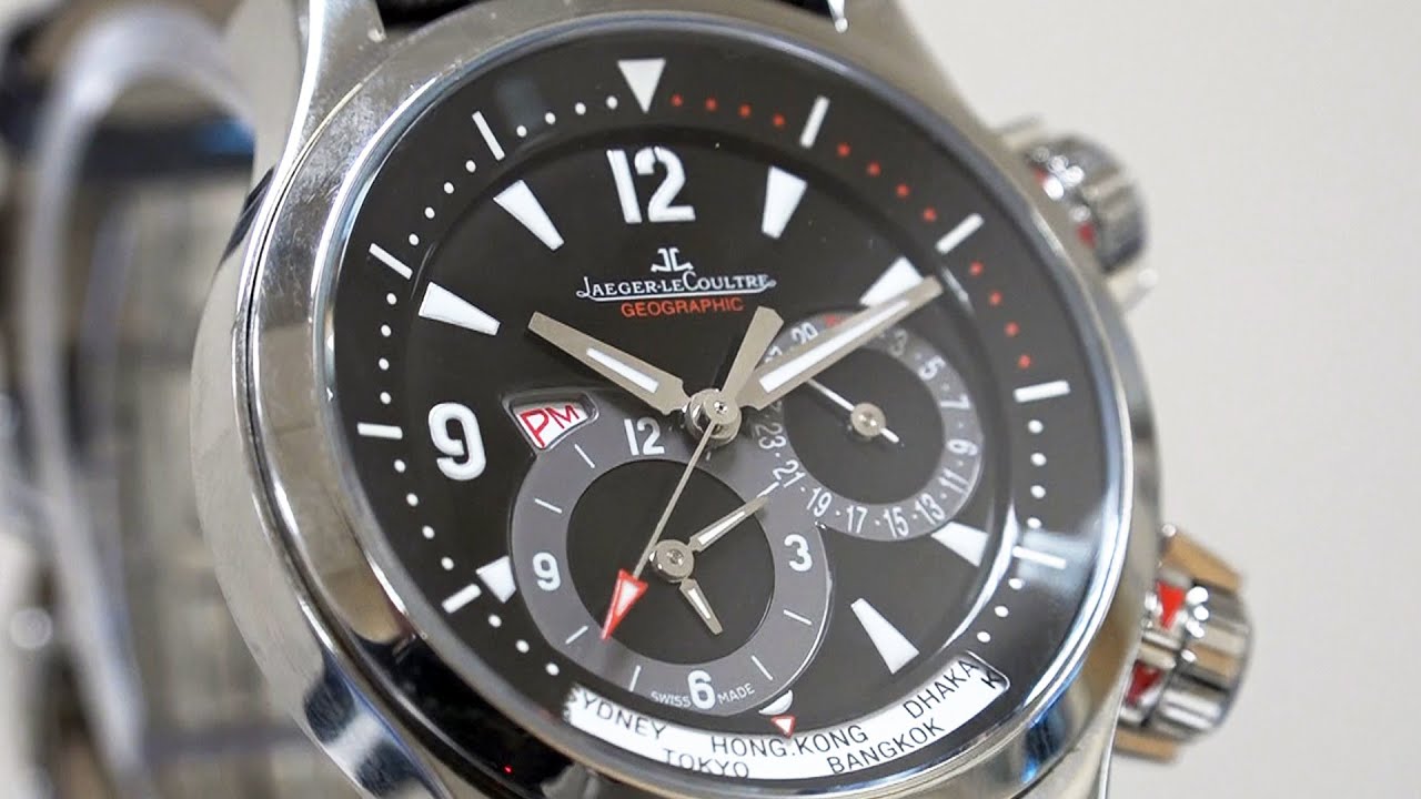 Master Compressor Geographic in Steel - Steel on Strap with Black Dial Ref no. 171.84.70