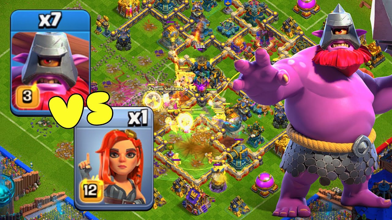 Can Thrower Survive? TH17 Warden Walk Fireball Thrower Smash Legend Attacks!
