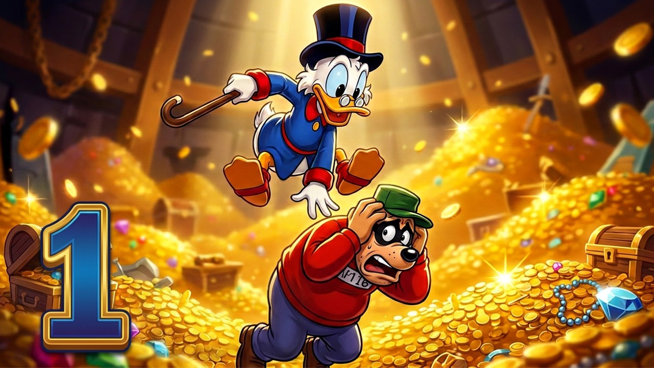 DuckTales: Remastered Gameplay Walkthrough - Part 1 - Stopping the Beagle Boys
