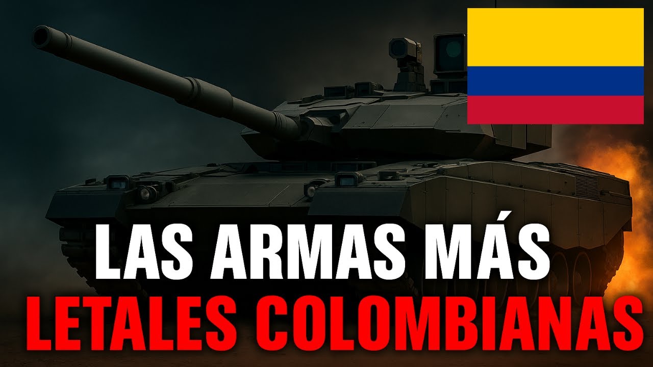 Las 8 ARMAS m&aacute;s PELIGROSAS de Colombia y por qu&eacute; sus Vecinos las TEMEN