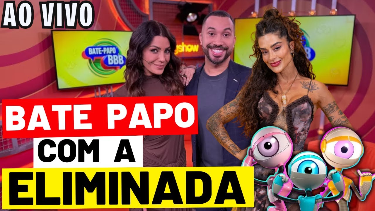 🔴 BATE-PAPO COM A ELIMINADA ALINE CAMPOS // AO VIVO no GLOBOPLAY BBB 26 #bbb #BBB26
