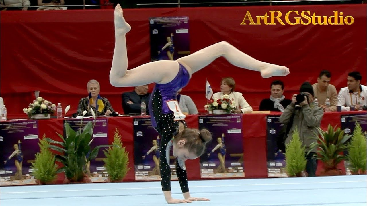 SEMIONOVA Greta (LTU) FX AA Junior - Ukraine International Cup 2018