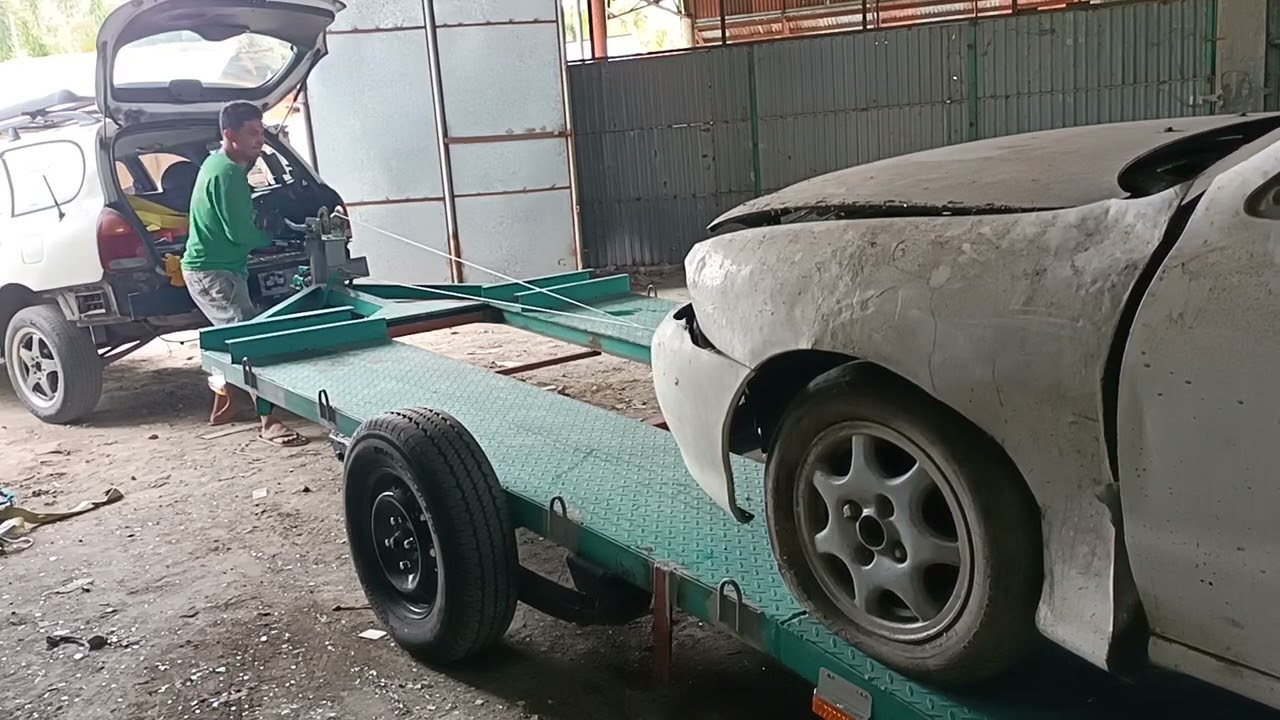 Easy Hand Winch Trailer Loading with this Off-Road Recovery Technique!