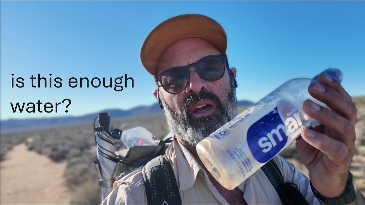 Hiking 36 Miles Across Joshua Tree Using Hidden Water Caches