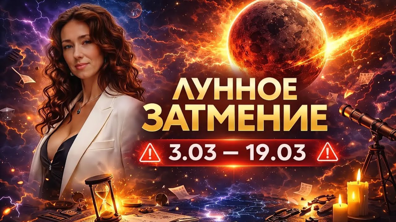 🌕ЛУННОЕ ЗАТМЕНИЕ 3-19.03🌕 ГОРОСКОП ДЛЯ ВСЕХ ЗНАКОВ ОТ ТАТЬЯНЫ ИВАНОВСКОЙ 