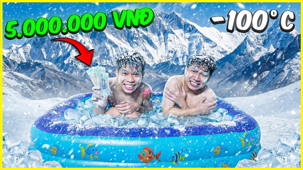 VANH | Người Cuối C&ugrave;ng Rời Khỏi Bể Nước Đ&aacute; Nhận 5 Triệu Đồng !!!