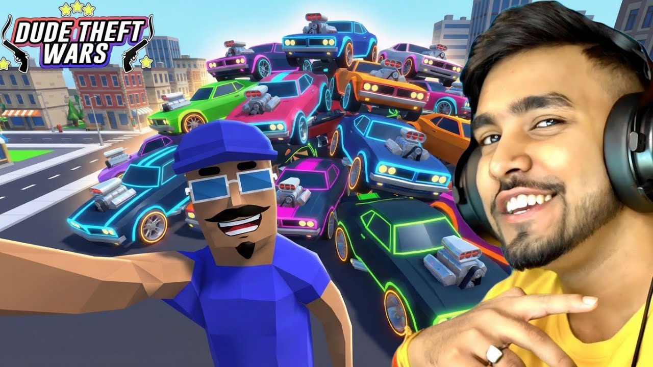CAN FIND THE SUPER CARS  ☠️ DUDE THEFT WARS