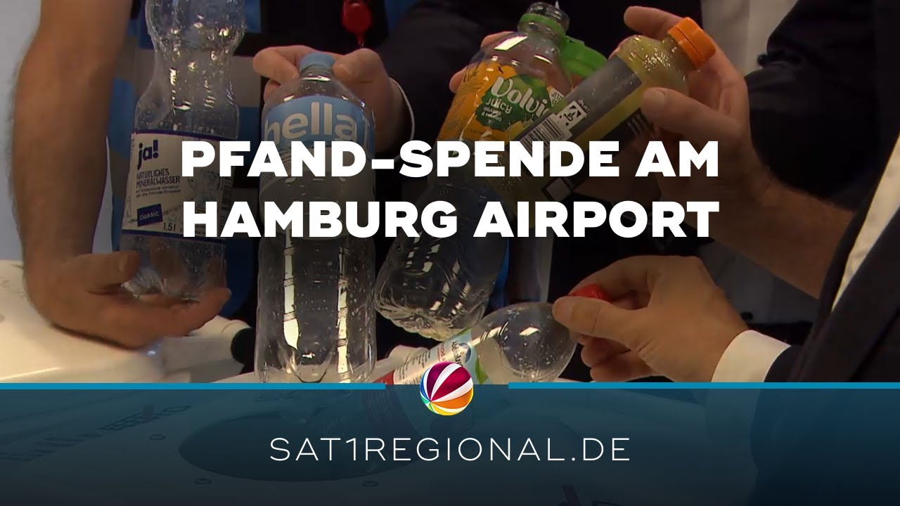 Pfandflaschen-Erl&ouml;s vom Hamburger Flughafen f&uuml;r Hinz und Kunzt