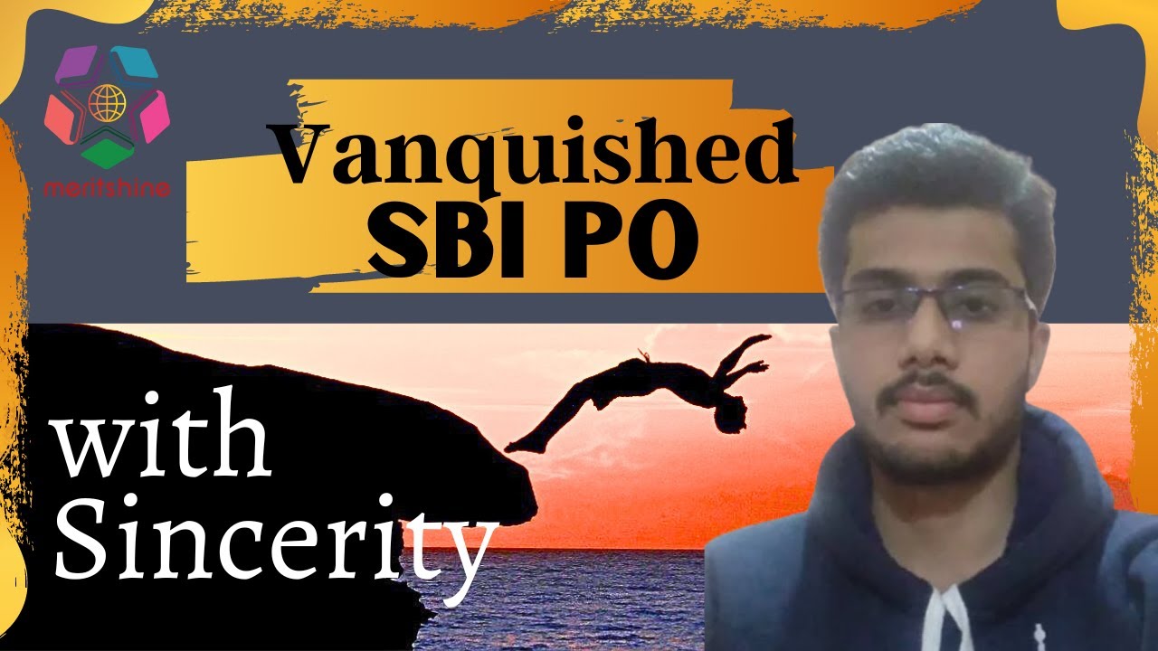 Himanshu cleared SBI PO in first attempt from a small city | Bank PO Preparation | Meritshine