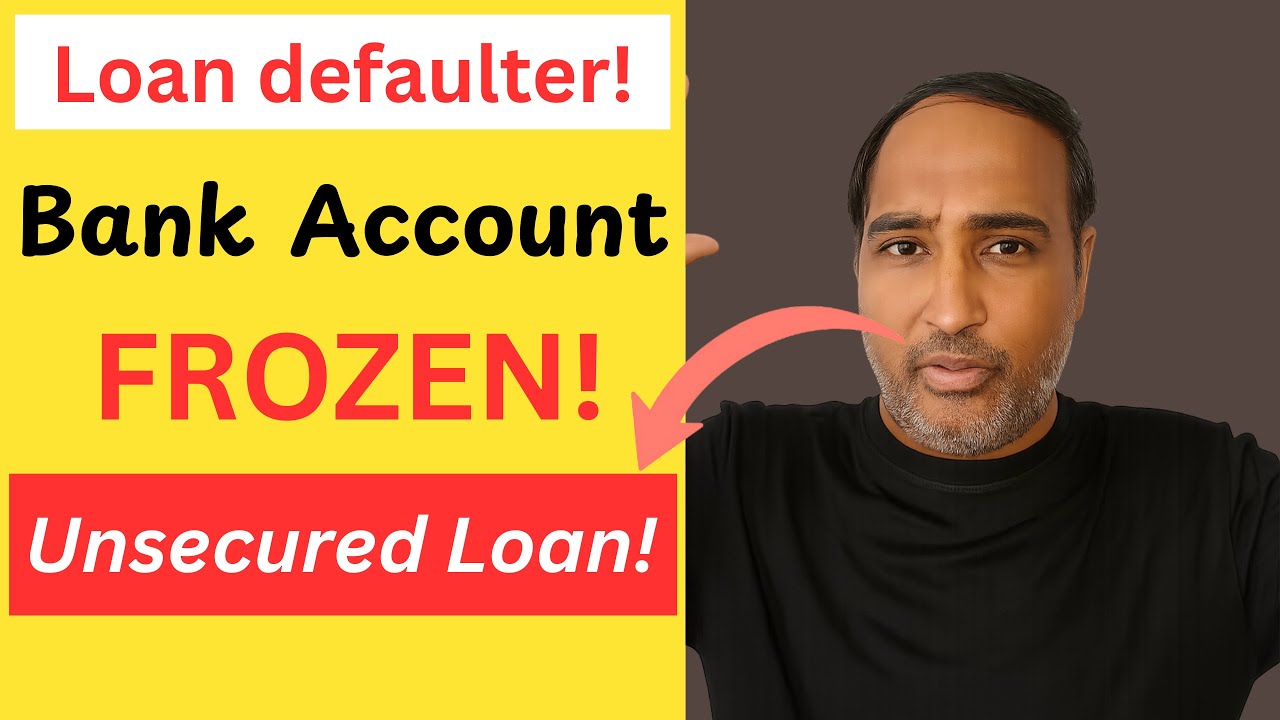 Bank FREEZES Accounts of Loan Defaulters with Strict Legal Action | Legal Action In Unsecured Loan