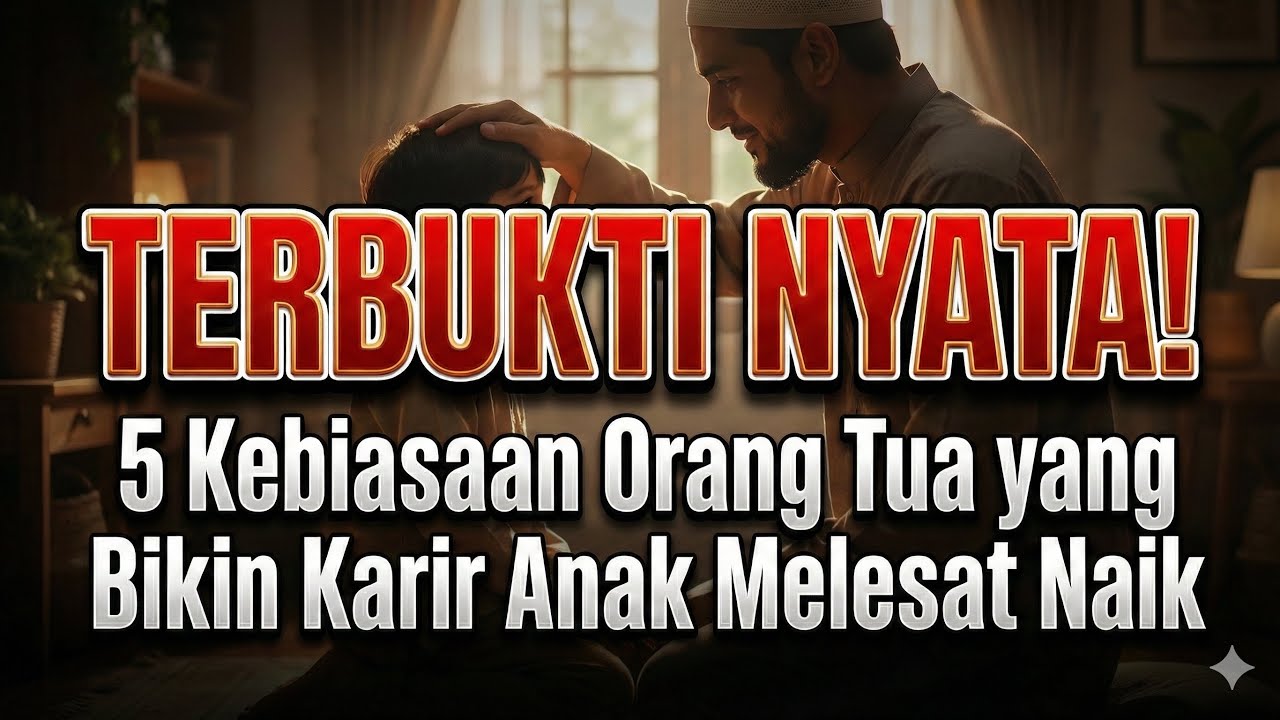 TERBUKTI‼️ 5 Kebiasaan Orang Tua yang Diam-Diam Membuat Rezeki & Karir Anak Meningkat Pesat