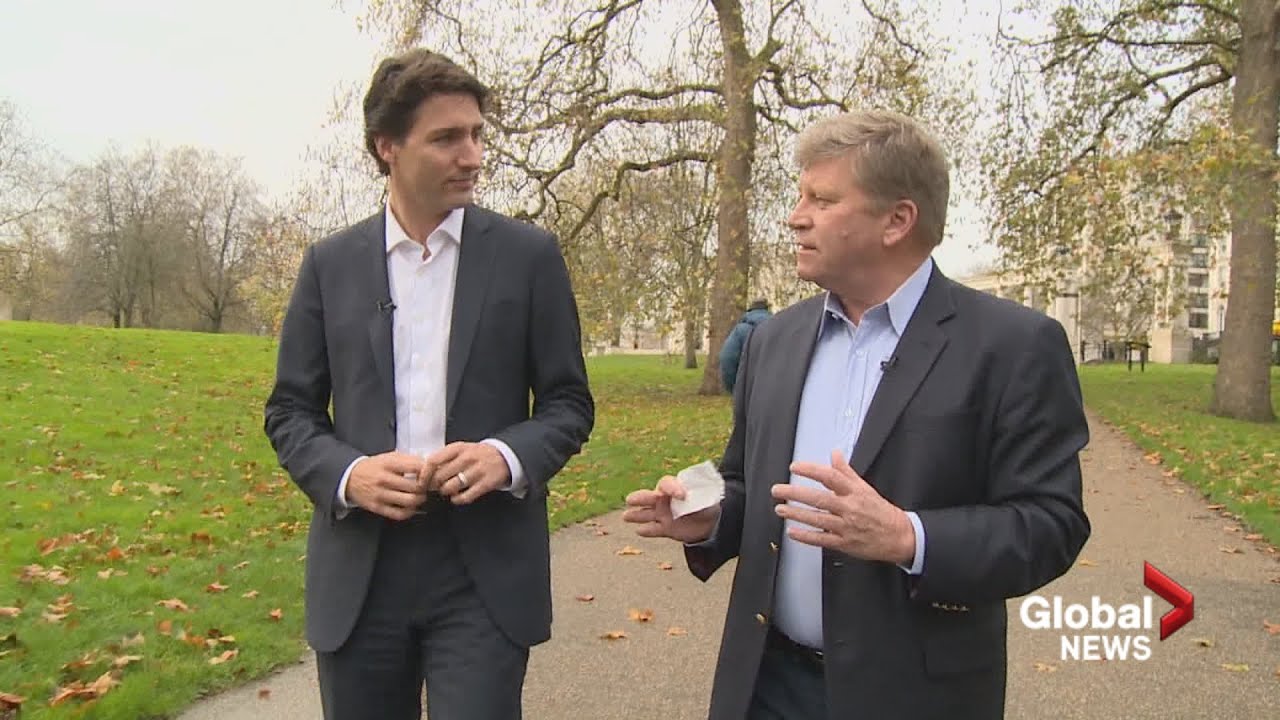 A walk in the park with Justin Trudeau