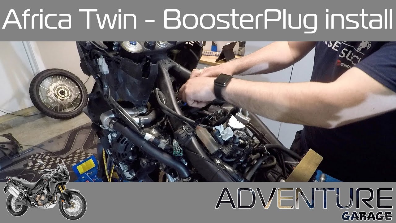 Africa Twin Boosterplug install
