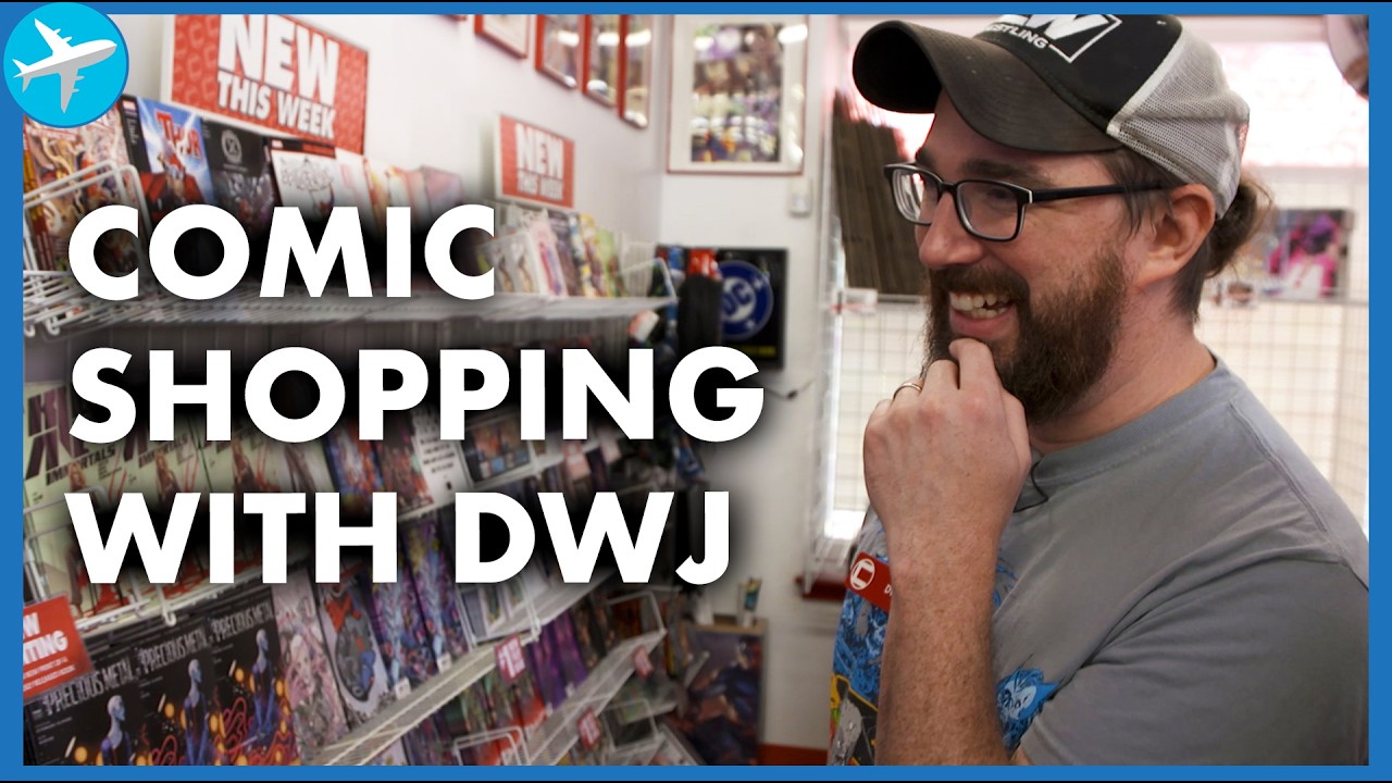 We Go Comic Book Shopping with Daniel Warren Johnson! | Flyover Culture
